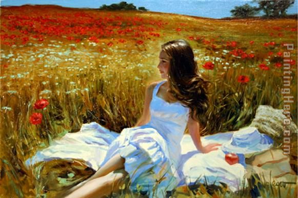 Picnic amongst the Poppies